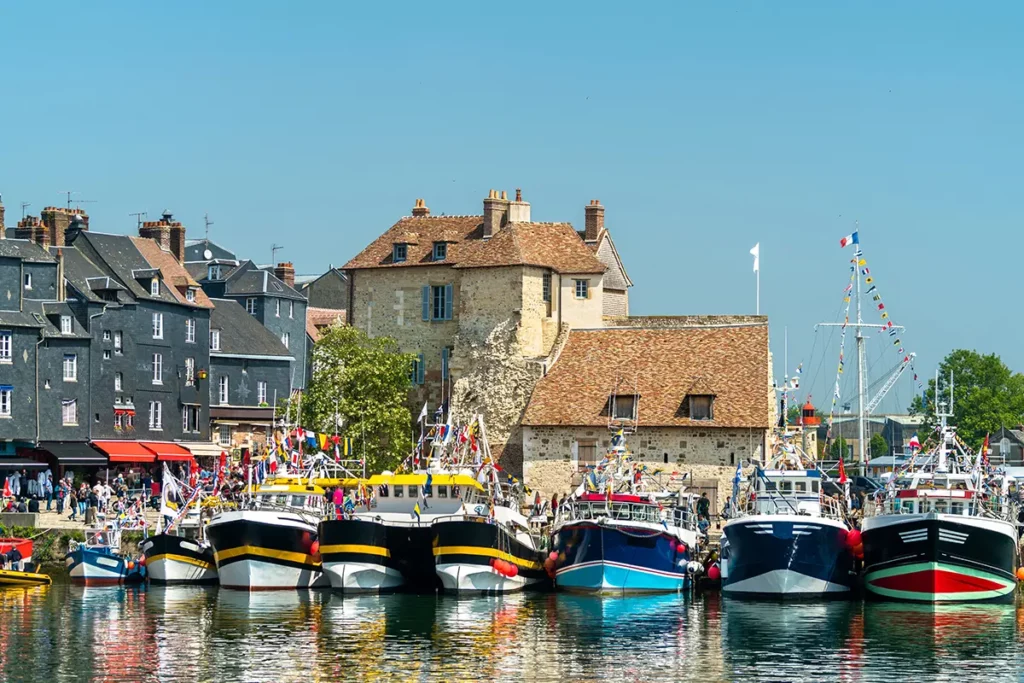 Honfleur, sur la côte normande au départ du Camping d'Etretat