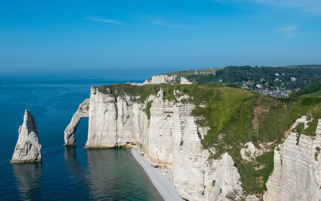 Emplacements Étretat au plus proche des falaises de la Côte d'Albâtre