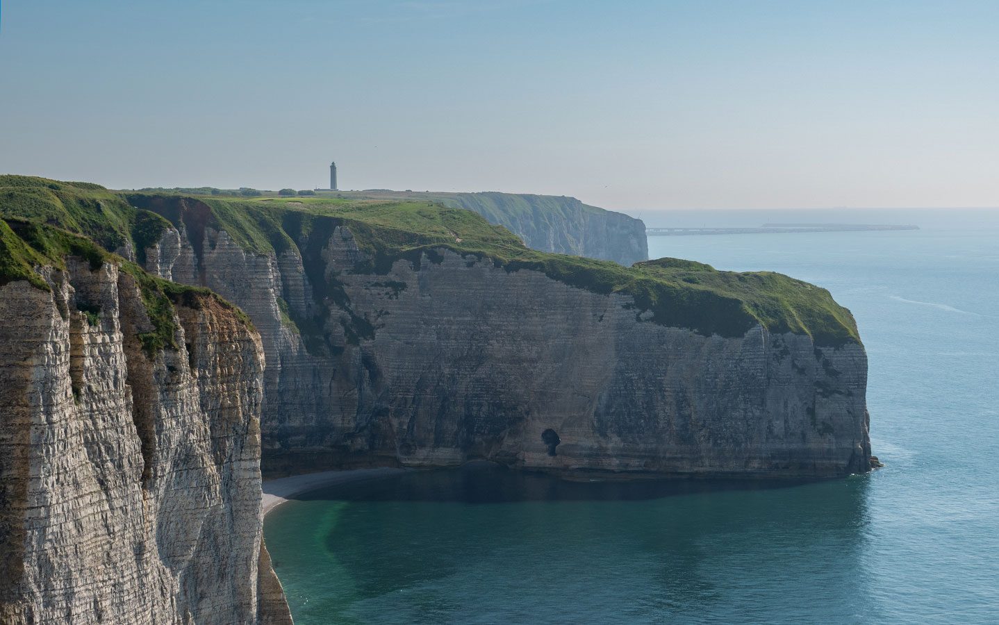 Randonnée le long des falaises d'Étretat sur le GR21