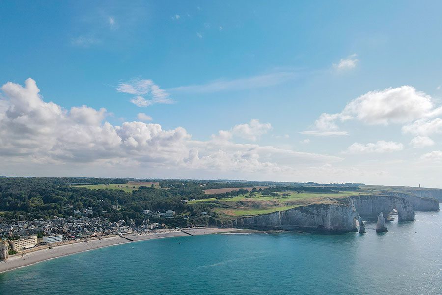 Camping à Étretat - Camping Abijune, le plus proche d'Étretat