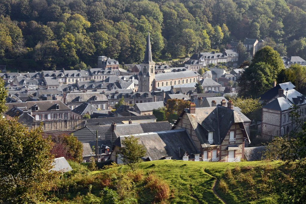 Yport non loin d'Étretat