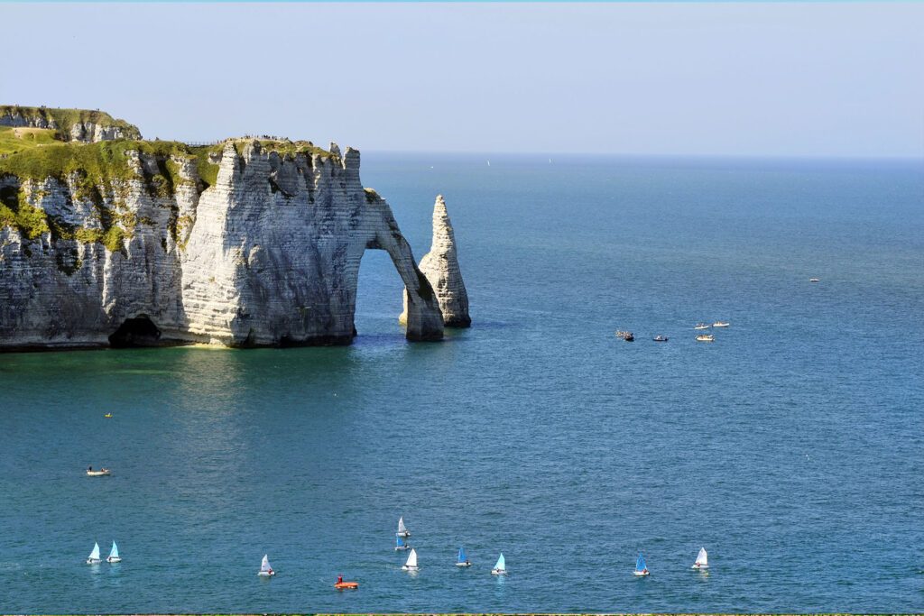 Sports nautiques à Étretat