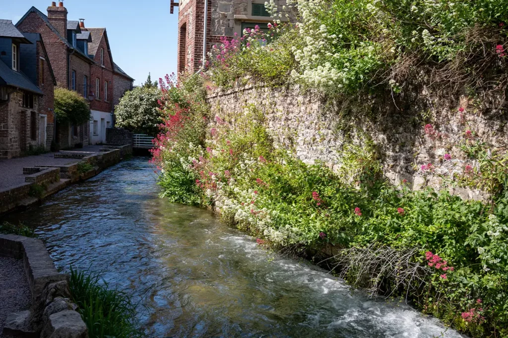 Veules-les-Roses en Normandie